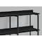 Monarch Specialties Accent Table, Console, Entryway, Narrow, Sofa, Living Room, Bedroom, Metal, Laminate, Black I 2219 - alternate 4